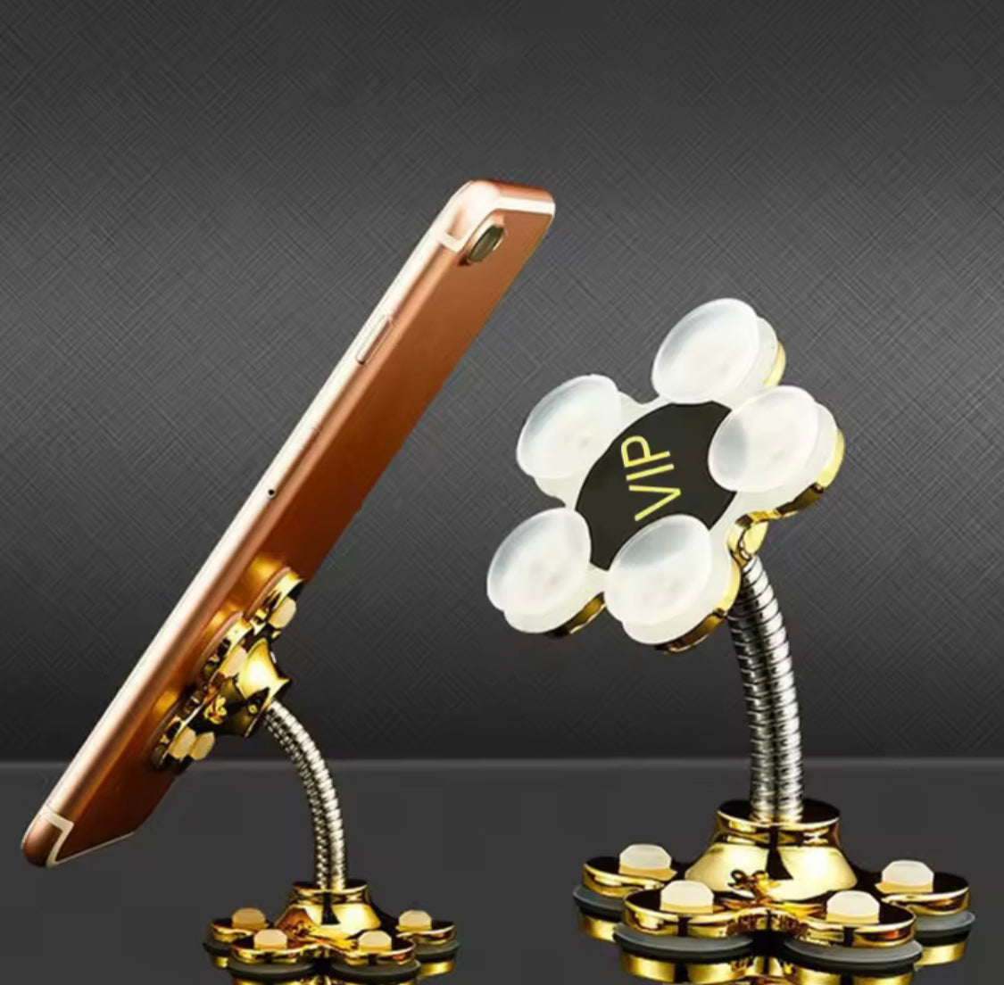 360 Rotatable Magic Phone Holder, Flower Shape Car Navigation Bracket, Flexible Compact Universal Phone Stand 360 Rotatable Magic Phone Holder, Flower Shape Car Navigation Bracket, Flexible Compact Universal Phone Stand